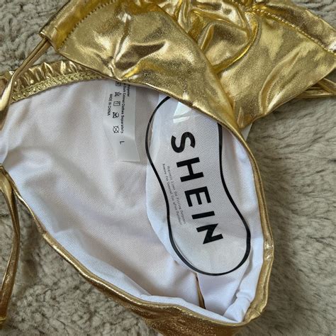 Gold Bikini BRAND NEW Padded Bikini Tops Which Can Depop