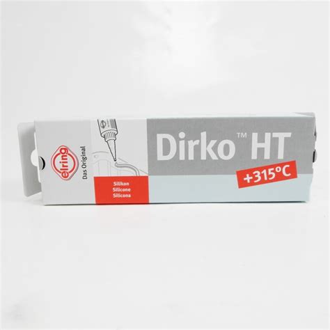 12x Dichtmasse DIRKO HT GRAU 70ml 036 164 Bis 315C 58 00