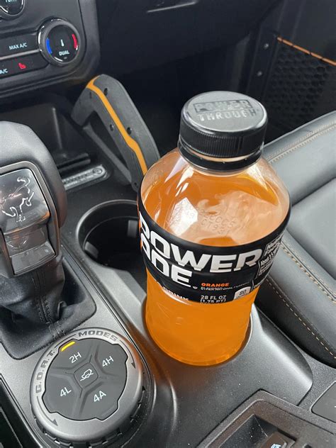 My biggest complaint - cup holders too small | Bronco6G - 2021+ Ford