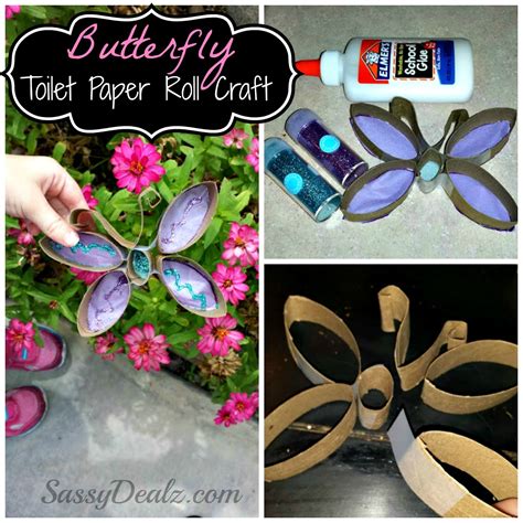 Diy Butterfly Toilet Paper Roll Craft For Kids Crafty Morning