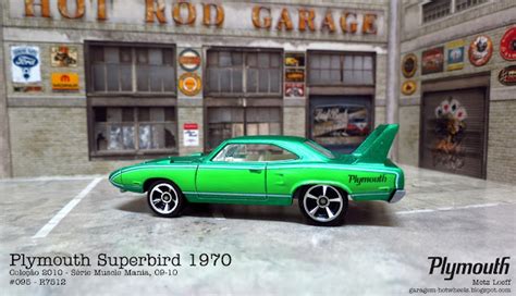 Garagem Hot Wheels Plymouth Superbird 1970