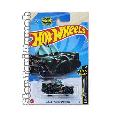 Hot Wheels Classic TV Series Batmobile HW Batman Tooned Shopee Malaysia