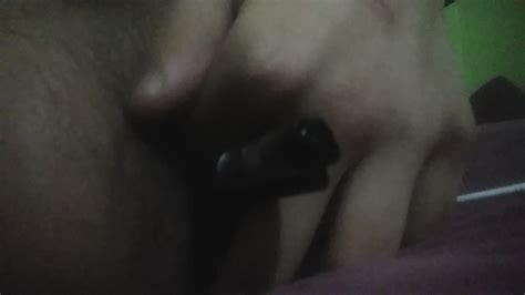 Gay Men Inserting Pen And Finger In His Anal