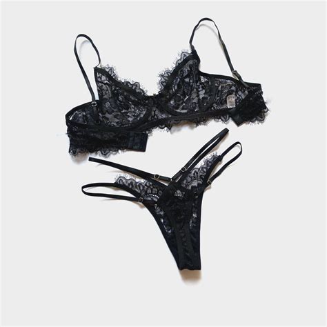 Lingerie Martina Preta Sra Lingerie