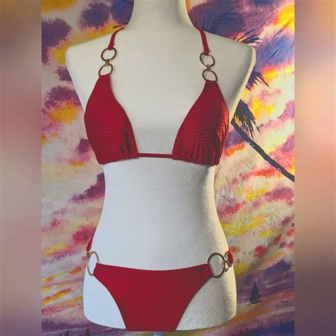 Swim Sexy Red Bikini Poshmark