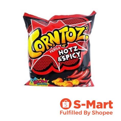 Corntoz Hot Spicy Potato Chips Snacks G Pmxd Shopee Singapore