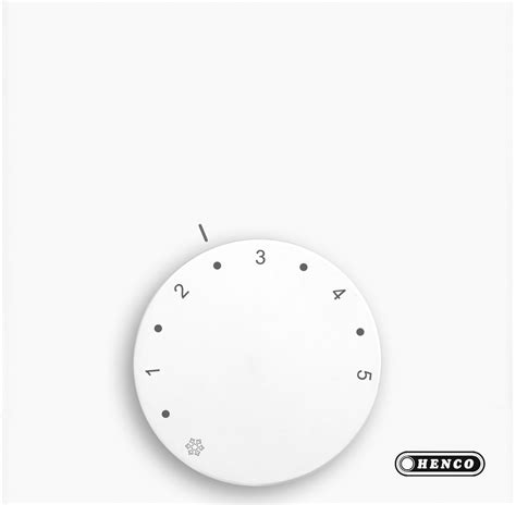 CU-REGB-24V Аналоговый термостат Henco, 24В | Теплый пол HencoFloor ...