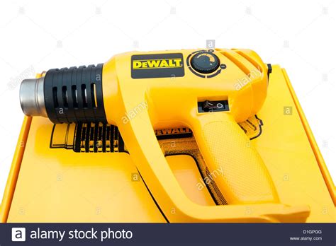 Dewalt Heat Gun Or Hot Air Gun Can Be Used On Paint Work Or Diy Stock Photo Alamy