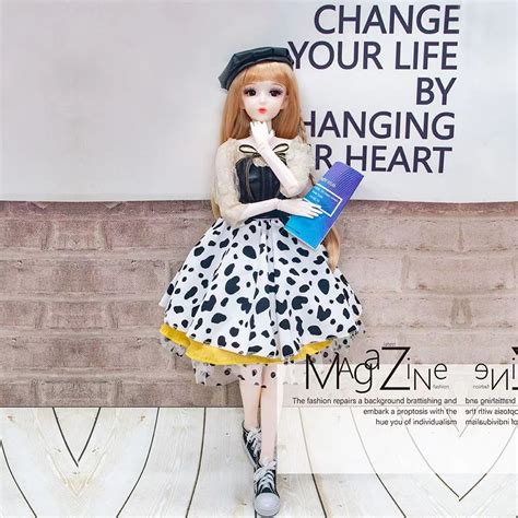 Кукла на шарнирах 60 см/игрушка для девочек BJD/с одеждой, обувью и ...
