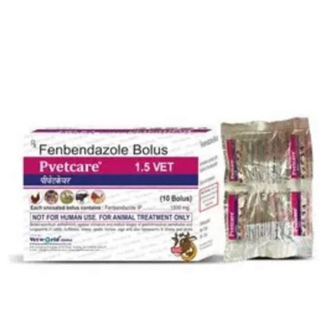 Fluralaner Fenbendazole Bolus Tablets Packaging Size 11