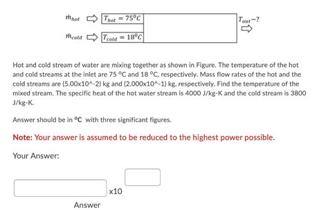 Solved Mnot Thot C Tout Mcold Tcola C Hot Chegg