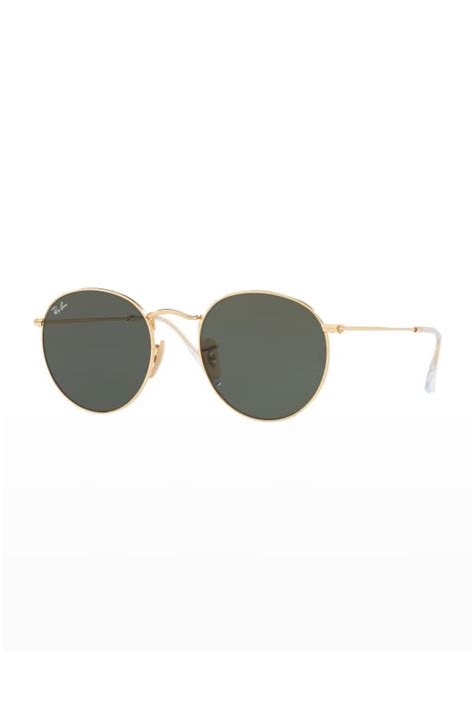 Ray-Ban Round Gradient Metal Sunglasses | Neiman Marcus