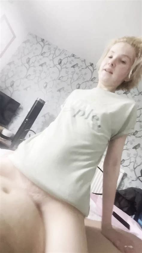 Blond Girlfriend Riding My Cock British Amateur Porn XHamster
