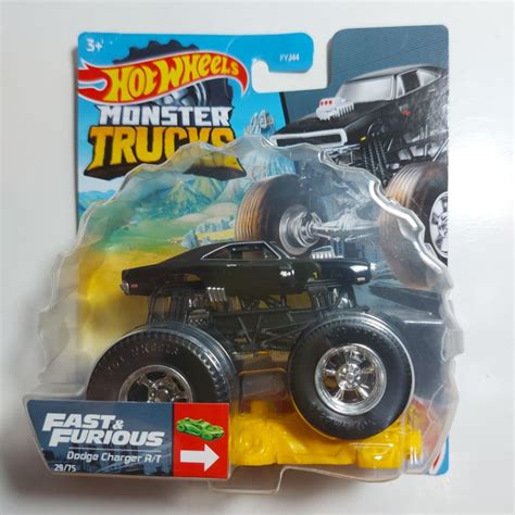 Dodge Charger RT Velozes E Furiosos Hot Wheels Monster Trucks HCP Shopee Brasil