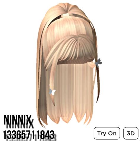 Blonde KPop Ponytail Hair Roblox Roblox Black Hair Roblox Blonde Hair Roblox