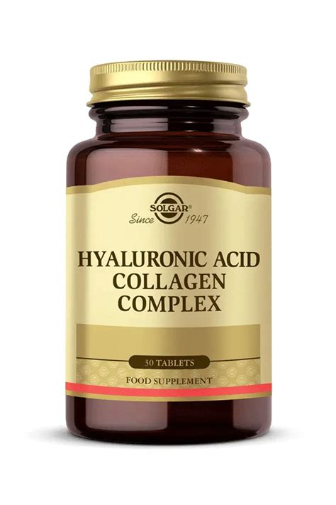 Solgar Hyaluronic Acid Collagen Complex 30 Tablet Fiyatı, Yorumları ...