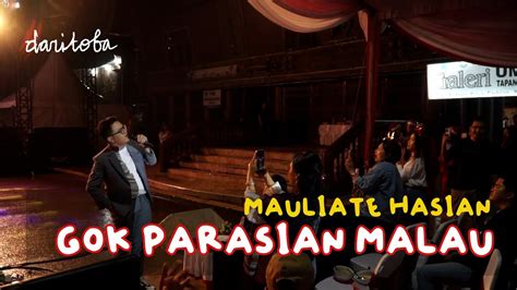 Gok Parasian Malau Mauliate Hasian Live Performance Di Taman Kota