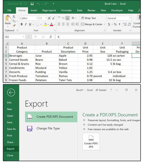 엑셀 파일을 PDF로 PDF 파일을 엑셀로 변환하는 법 ITWorld Korea