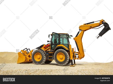 Backhoe Loader Image And Photo Free Trial Bigstock