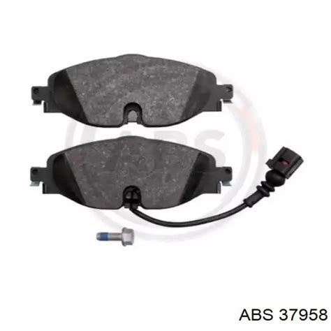37958 ABS колодки тормозные передние дисковые