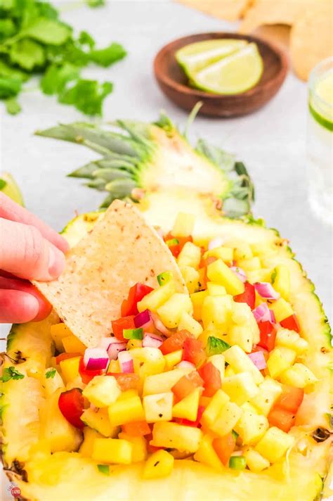 Pineapple Mango Salsa Fresh And Easy Take Two Tapas