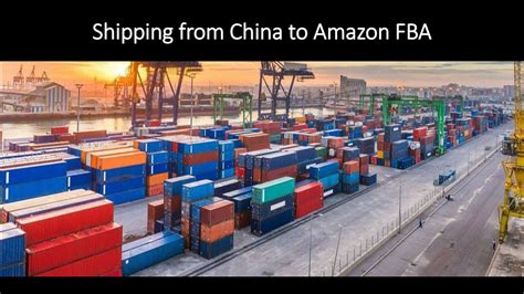 Ppt Shipping From China To Amazon Fba Powerpoint Presentation Free