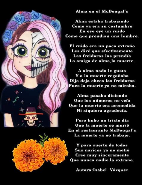 Mariana Guzm N Adl Kullan C N N Poemas De D A De Muertos