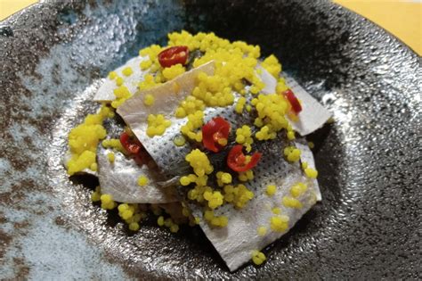 kohada awazuke pickled kohada fish  foxtail millet  regional
