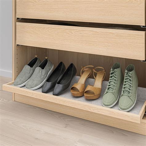 IKEA Выдвижная полка с вставкой для обуви KOMPLEMENT (693.321.15) (ID ...