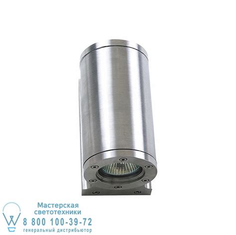 Настенный светильник Omega up & down из нержавеющей стали с ...