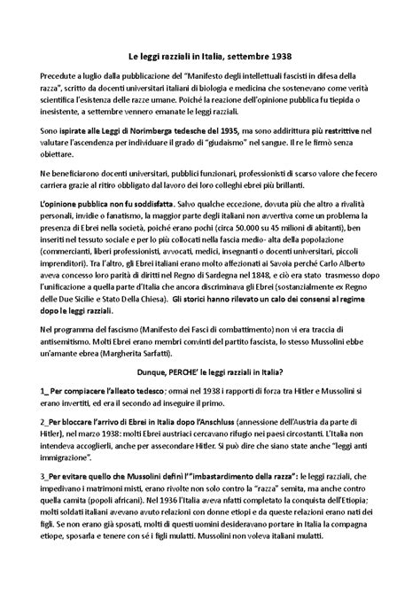 Leggi razziali - Poiché la reazione dell’opinione pubblica fu tiepida o