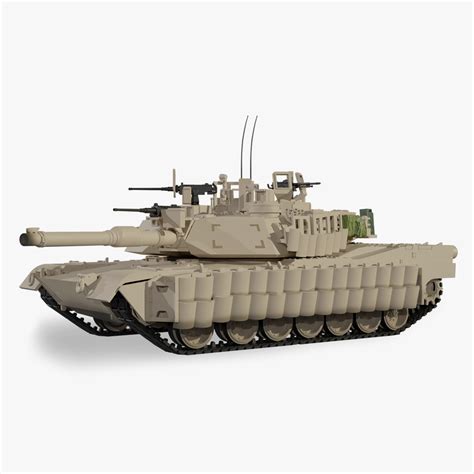 STL file MBT M1A2 Abrams Tusk 2. 🪖 ・3D printing model to download・Cults