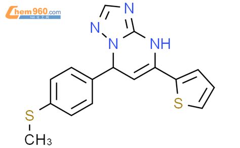 423136 44 1 1 7 Dihydro 7 4 Methylthio Phenyl 5 2 Thienyl 1 2 4