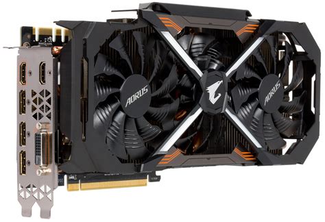 Видеоускоритель Aorus GeForce GTX 1080 Ti 11G (11 ГБ):