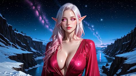 Gorgeous Elf Girl Fucking In The Snow Ai Generated D Porn Feat NeuralDesires By FapHouse
