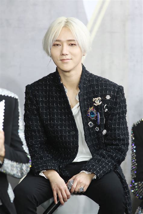 Yesung Blonde Hair