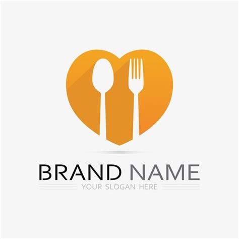 Premium Vector Kitchen And Chef Logo Food Icon Resto And Cafe Design