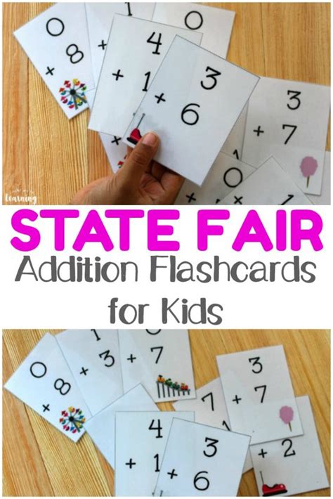 printable flashcards addition flashcards