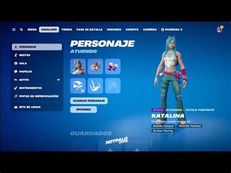 Skin De Katalina En Fortnite YouTube