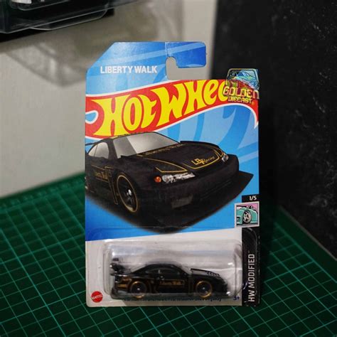 Jual Hot Wheels Lb Super Silhouette Lbwk Nissan S Silvia Black Bad Card Codntion Kerut
