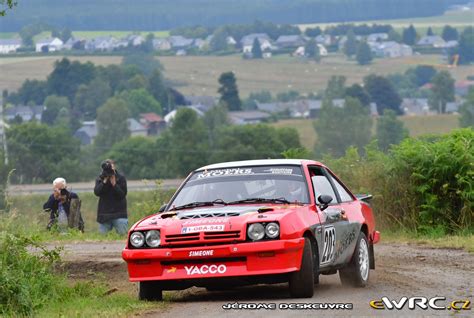 Moers Michel Wiot Arnaud Opel Manta B Rallye Sprint De Bercheux