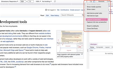 How to inspect elements with developer tools - IONOS CA