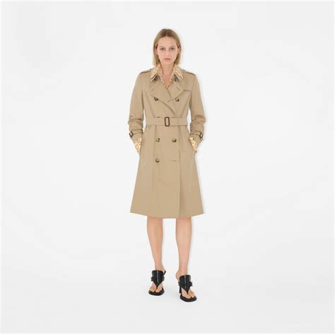 Long Chelsea Heritage Trench Coat In Honey Women Burberry® Official