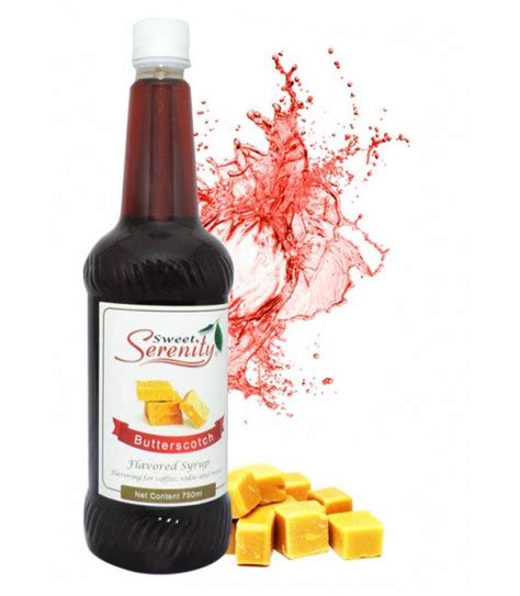 Sweet Serenity Butterscotch Flavored Syrup — thevault.ph