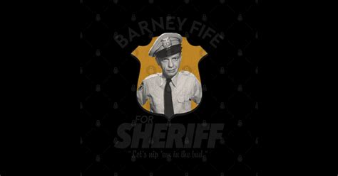 Barney Fife For Sheriff Barney Fife Sticker Teepublic