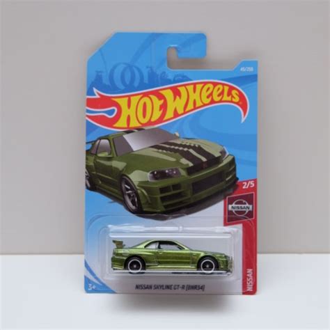Hot Wheels Nissan Skyline R GTR STH Super Treasure Hunt Shopee Malaysia