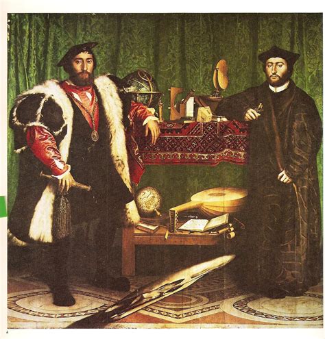 Anamorphosis Hans Holbein The Ambassadors