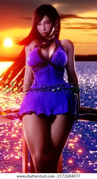 3d Illustration Sexy Hot Girl Nude Stock Illustration 2172684077 Shutterstock
