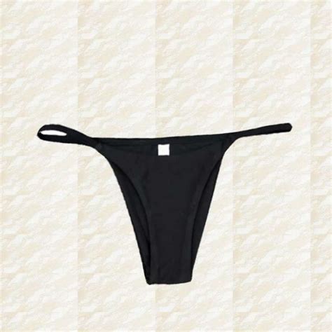 MAILLOT DE BAIN Bikini à soutien gorge push up et culotte tanga pour femme micro maillot de