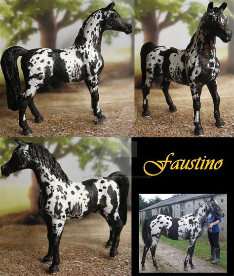 Repaint Schleich Arabian stallion by Schleichgirl1976 | Horse halloween ...